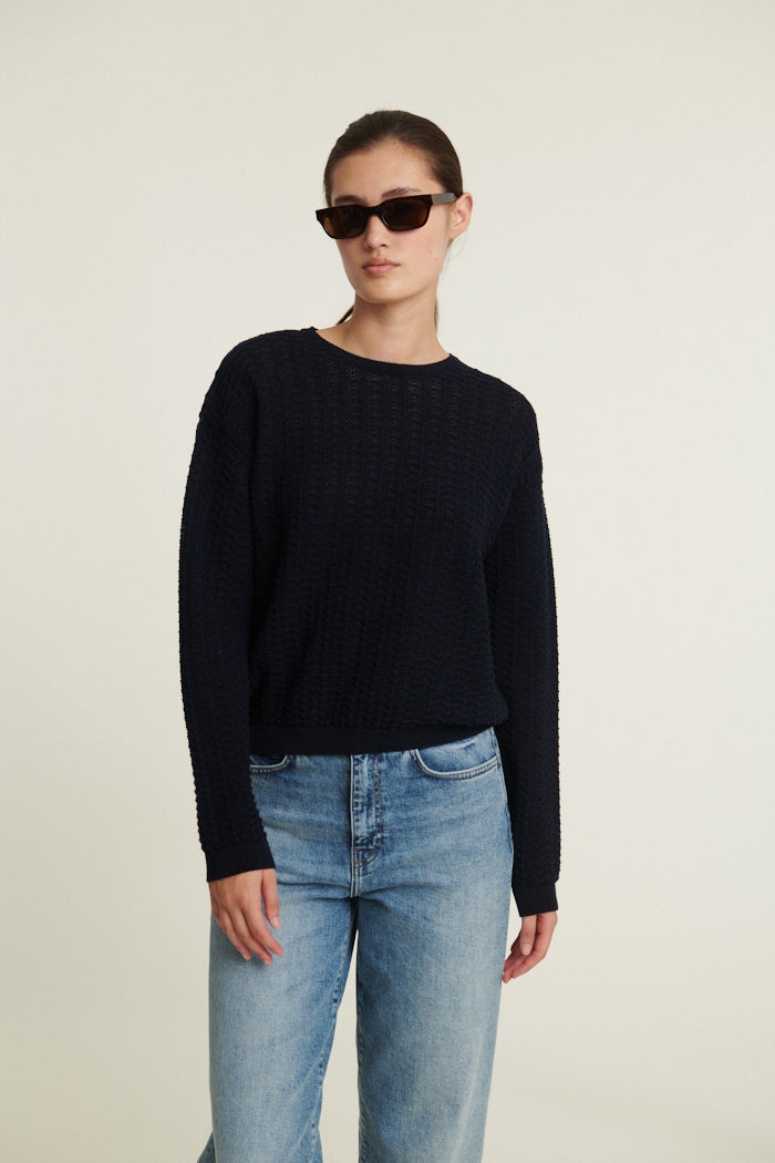 Basic Apparel Osi Sweater Sweaters 606 Sky Captain